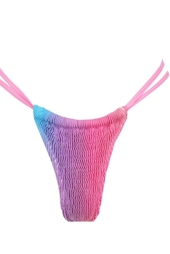 Cleonie Swim Rainbow Moreton Brief Bottom