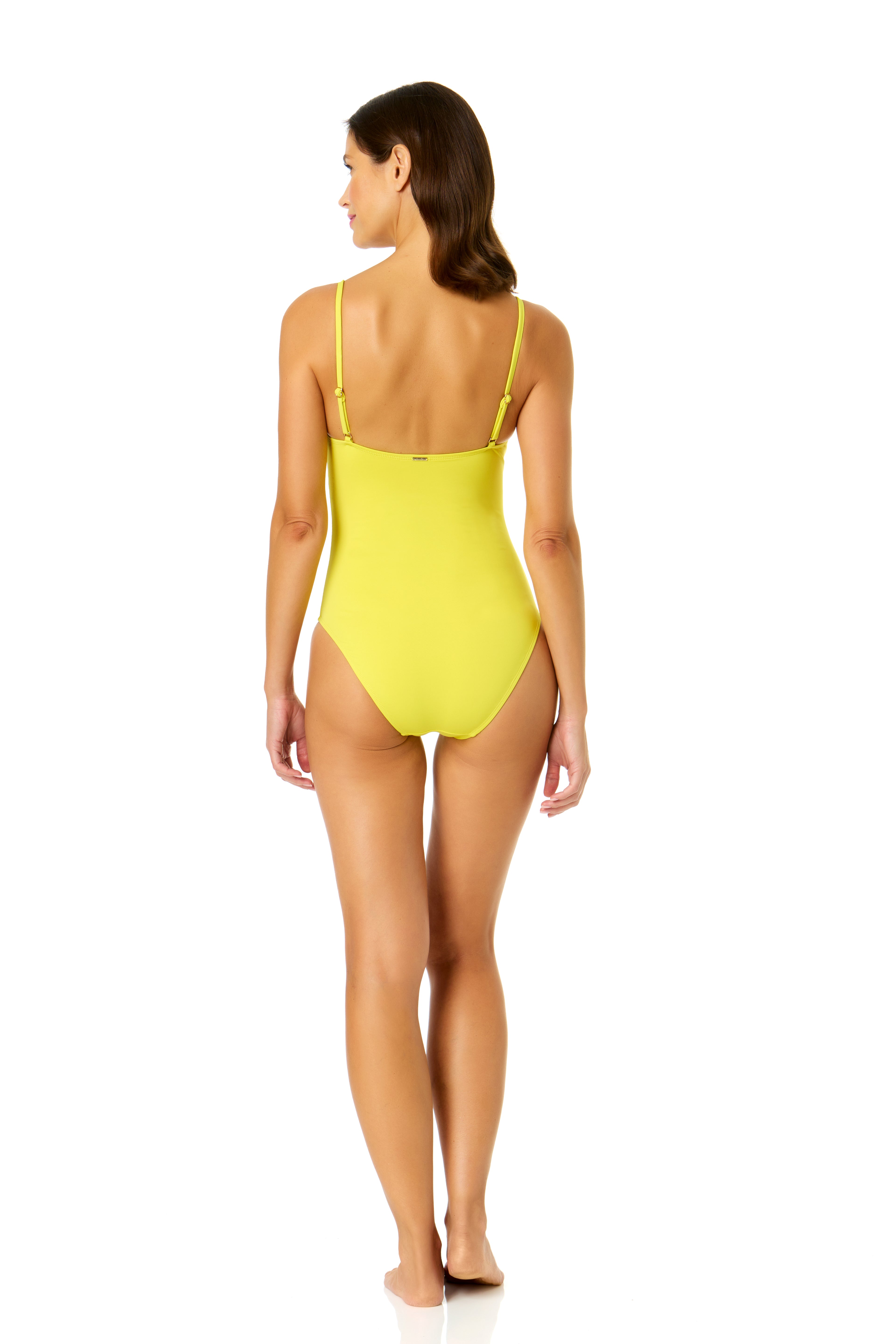 Anne Cole Citron Vintage Lingerie Maillot