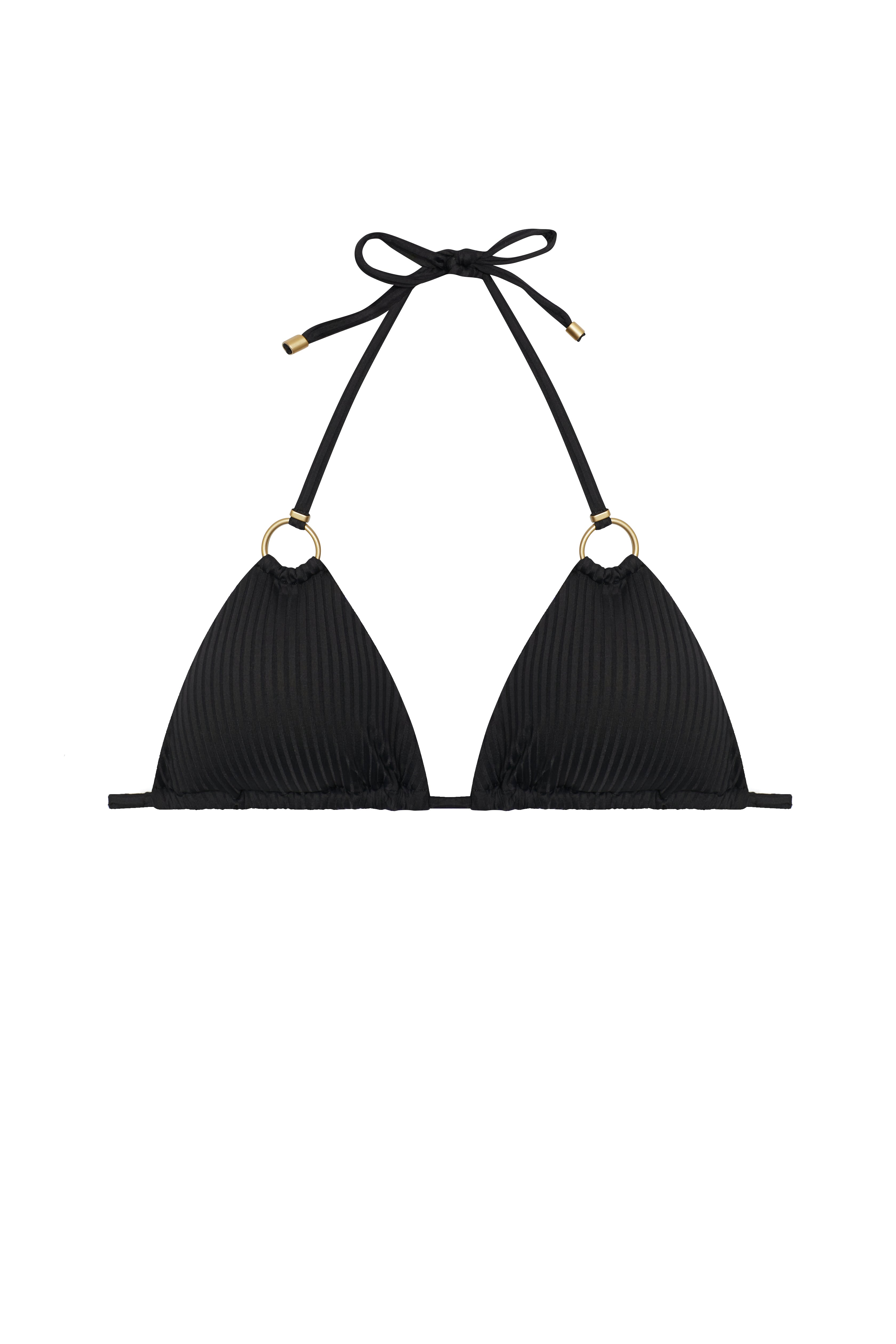 Vitamin A Black EcoRib Cosmo Top