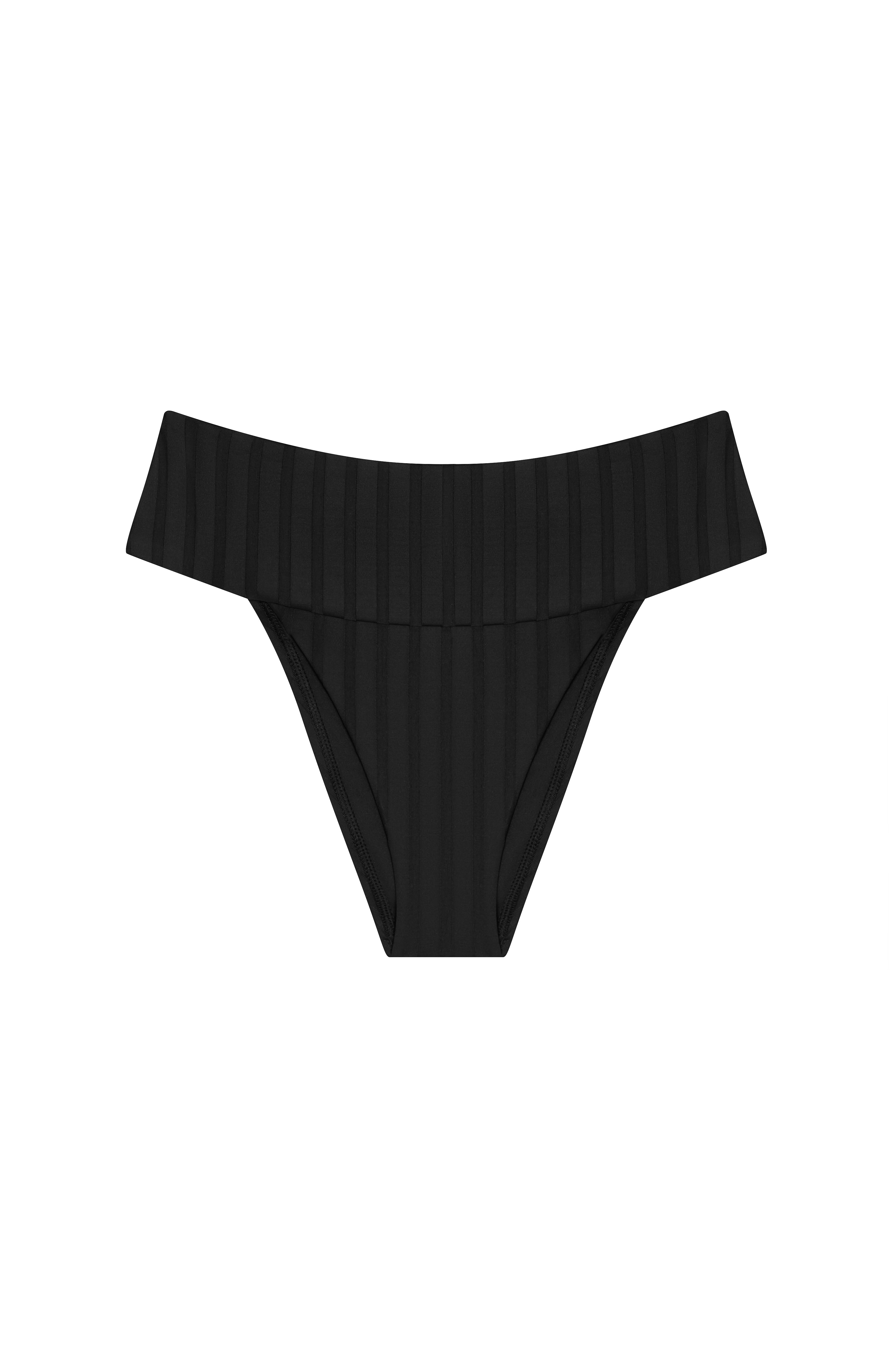 Vitamin A Black SuperRib Emmi High Waist