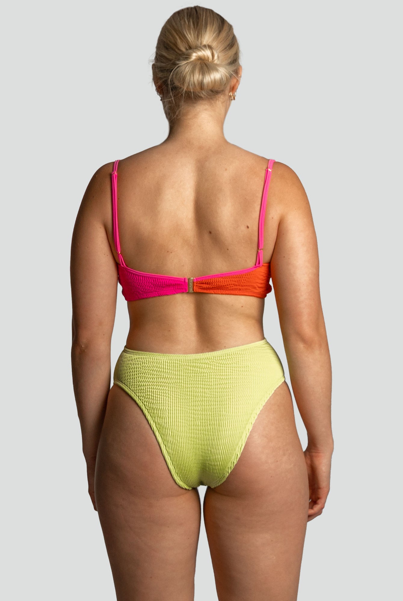 Cleonie Swim Tri Color Lorne Maillot