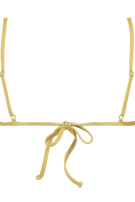 Bromelia Metallic Gold Bahia Top