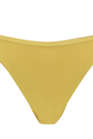 Bromelia Metallic Gold Gabriela Bikini Bottoms