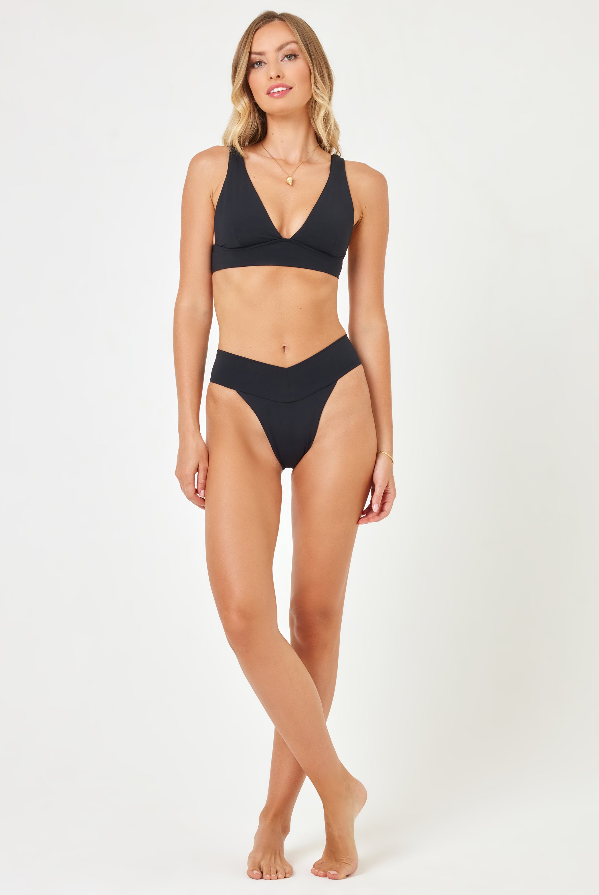 LSPACE Black Quinn Bottom Classic