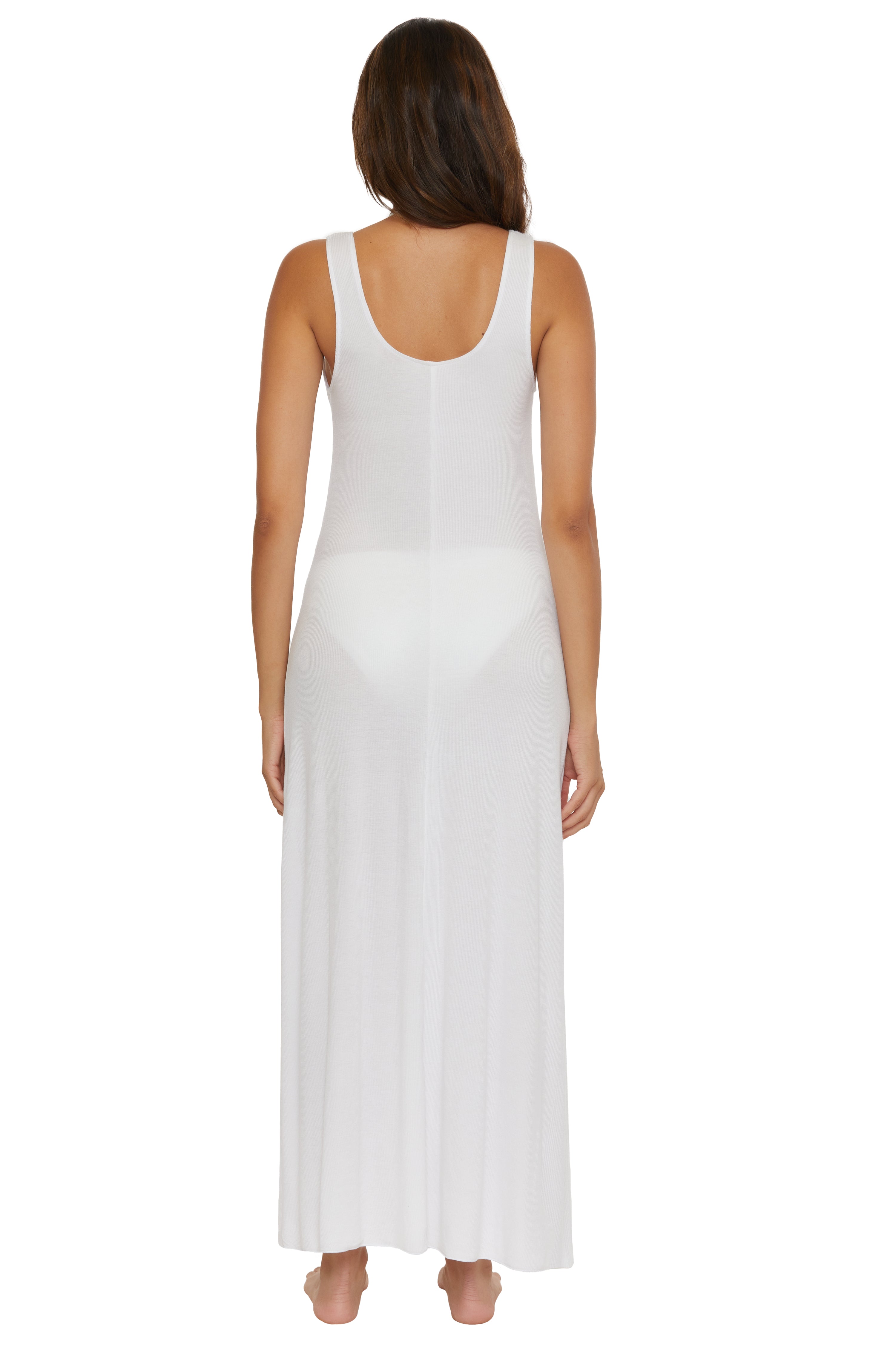 Becca White Mykonos Maxi Dress