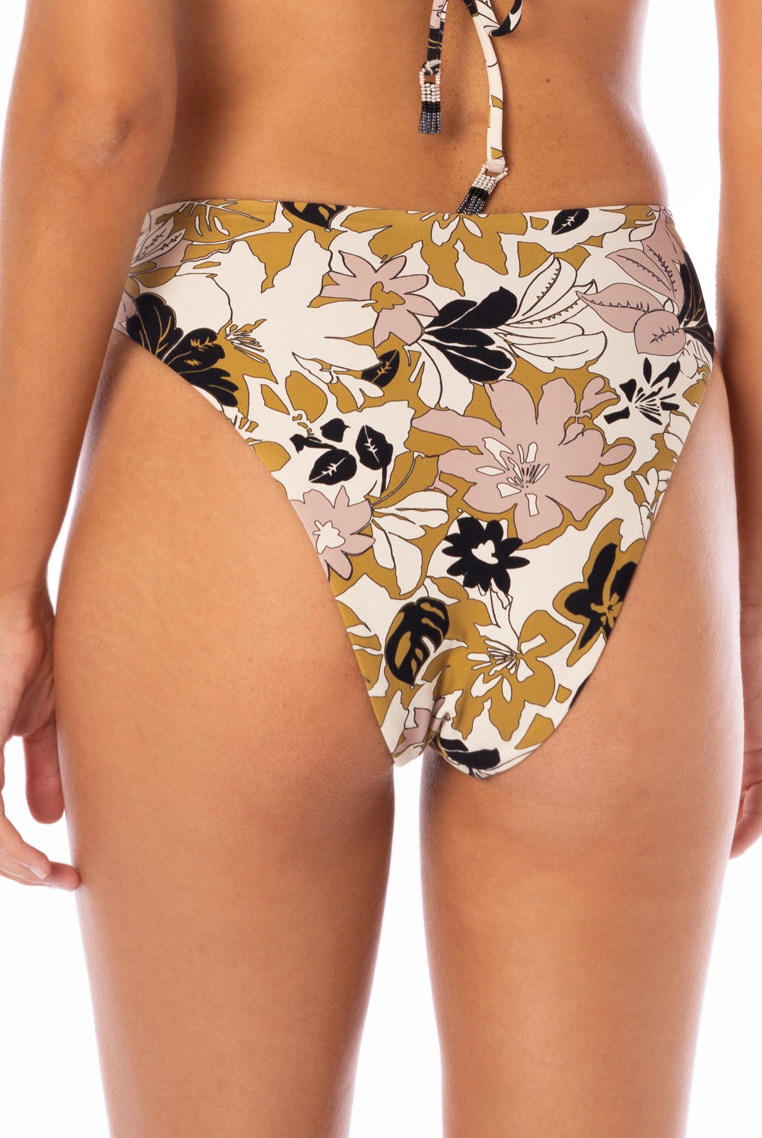 Maaji Green Vintage Garden Sussana Reversible High Rise