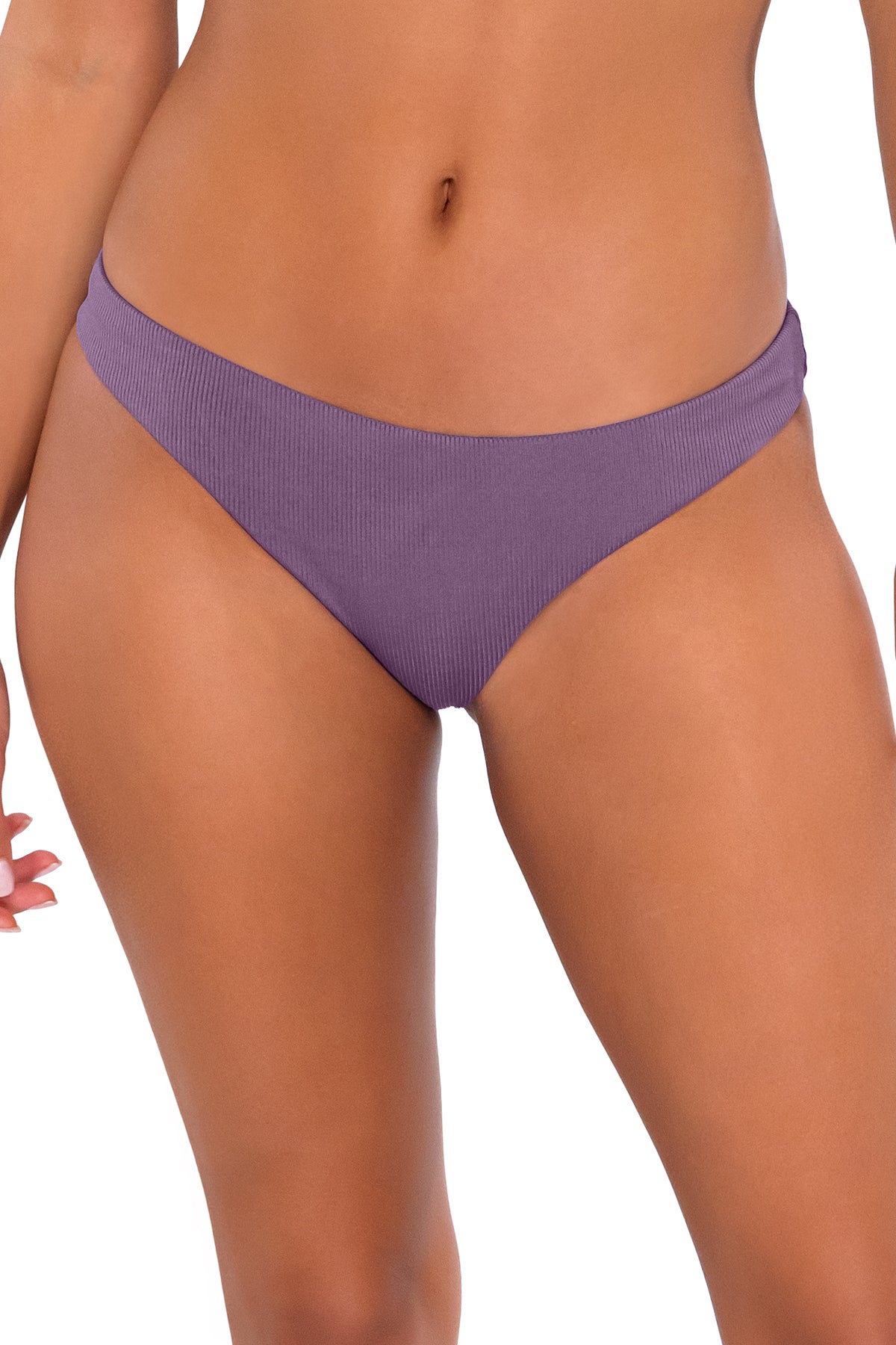 Bestswimwear Morning Fog Rib Barely There Bottom