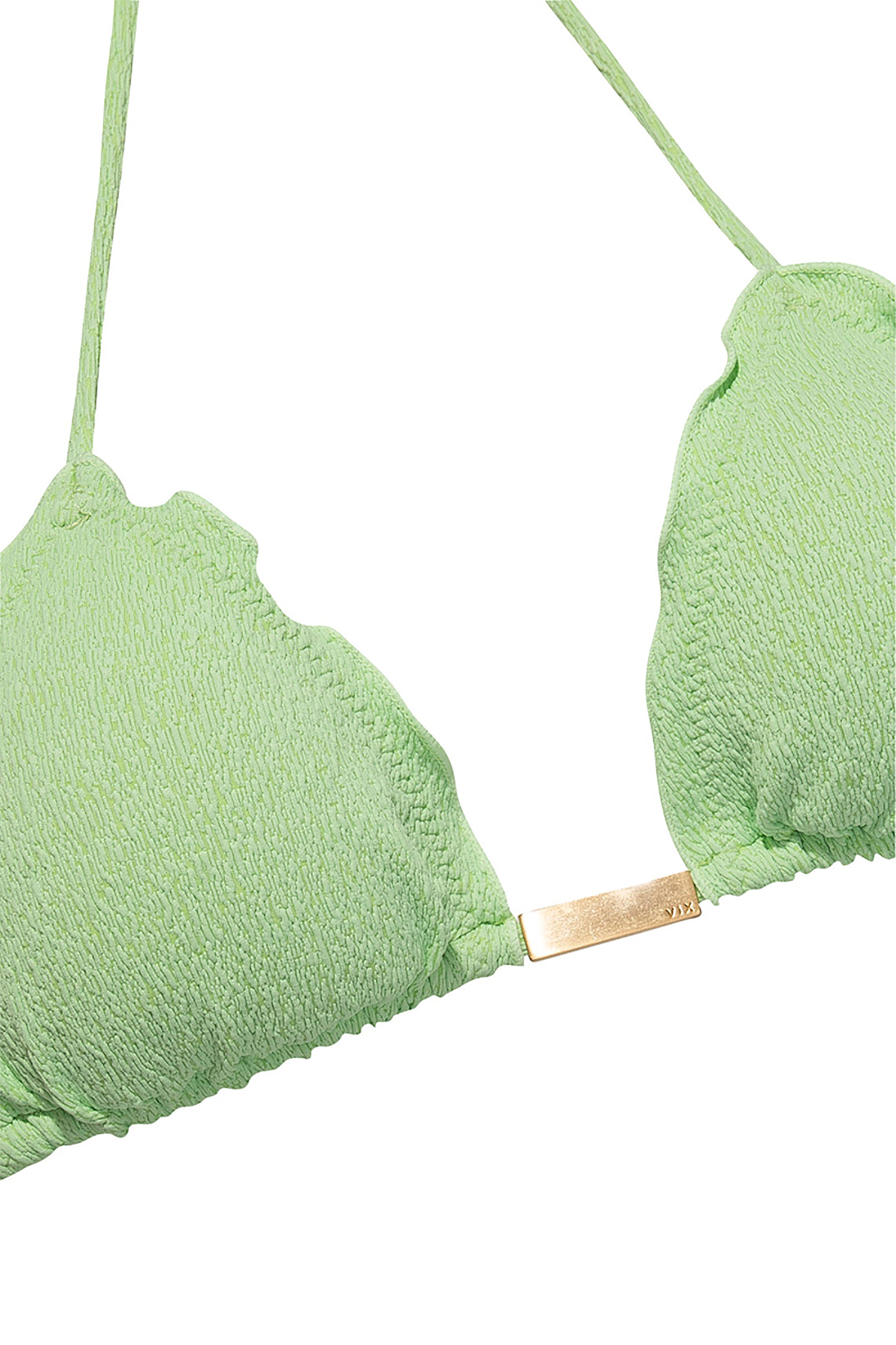 Vix Lime Firenze Ripple Tri Top