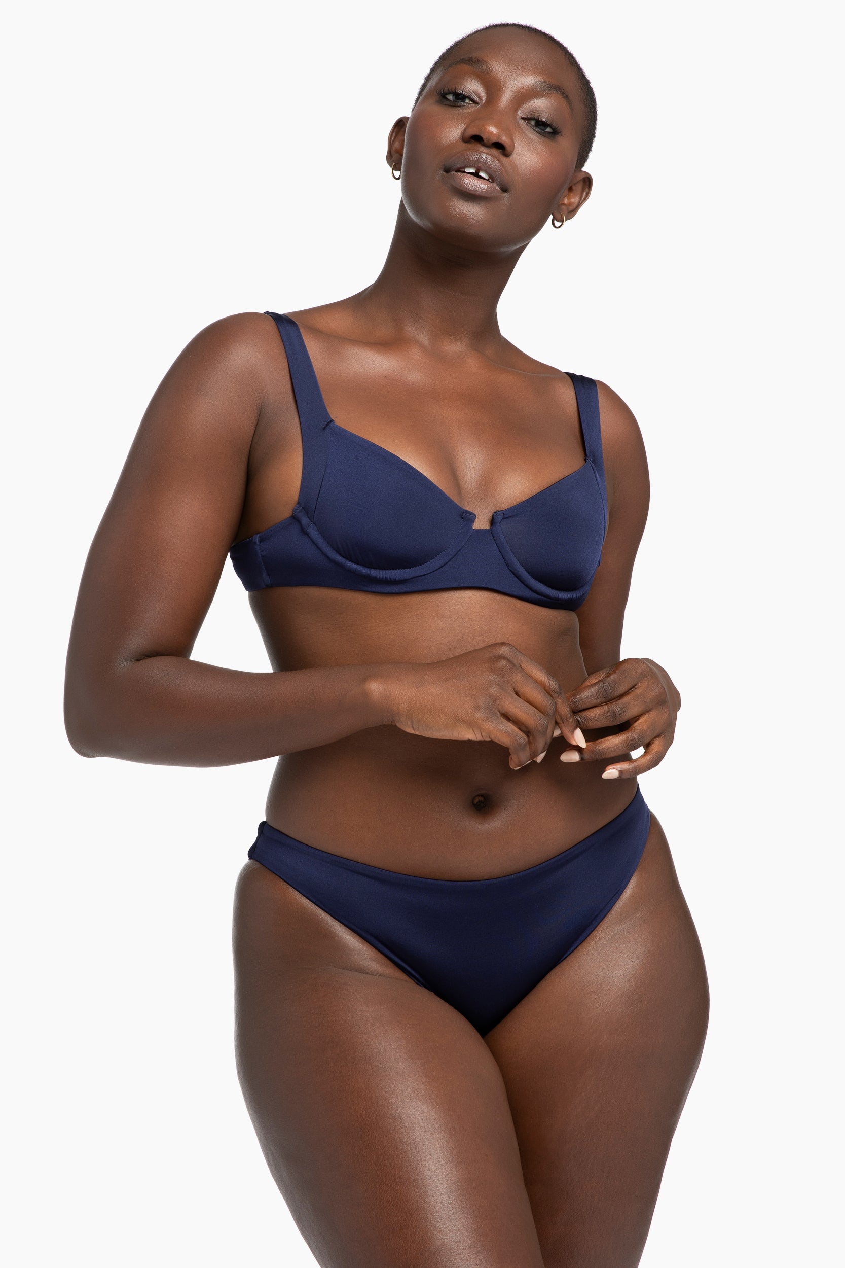 Vitamin A Midnight Shimmer Demi Top