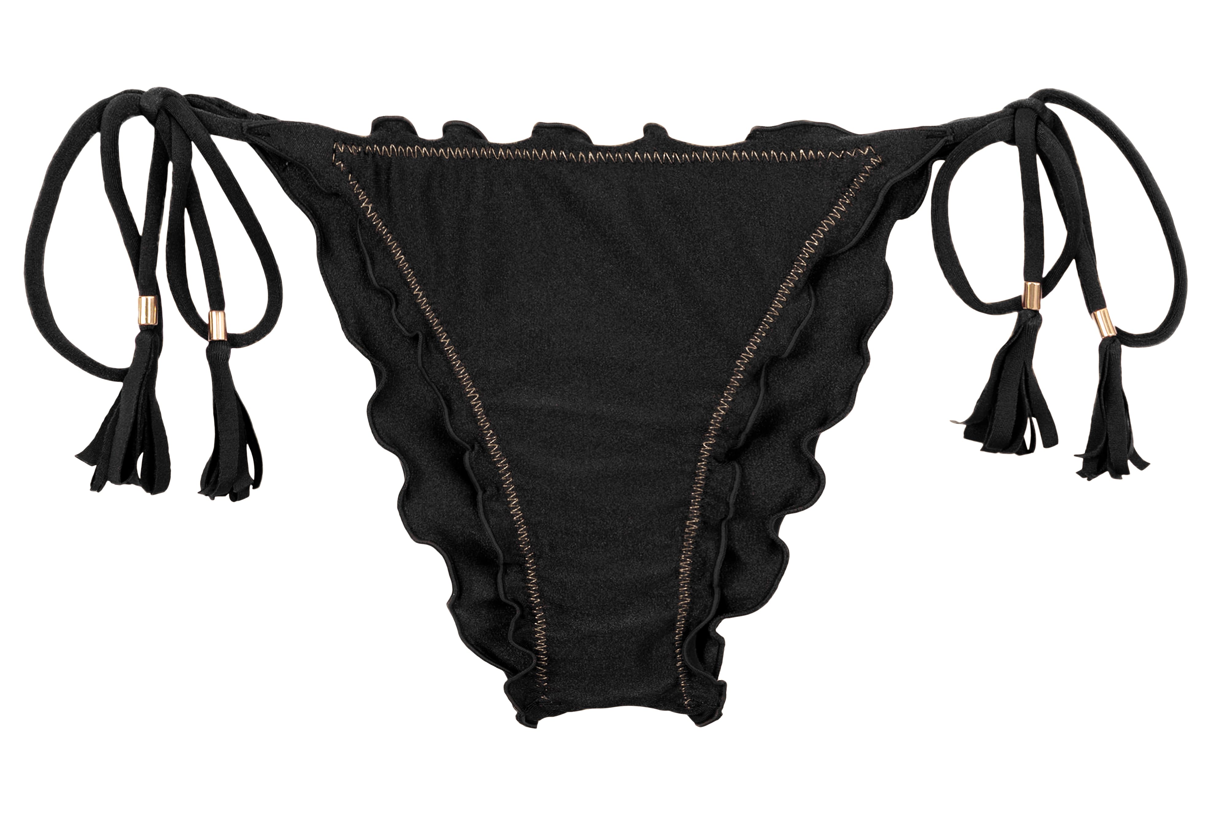 Rio De Sol Shimmer-Black Frufru Bottom