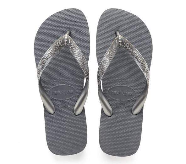 Bestswimwear -  Havaianas Steel Grey Top Tiras Sandal