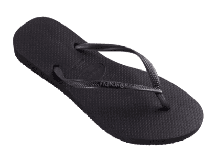 Bestswimwear -  Havaianas Black Slim Sandal