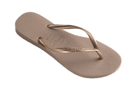 Bestswimwear -  Havaianas Rose Gold Slim Sandal