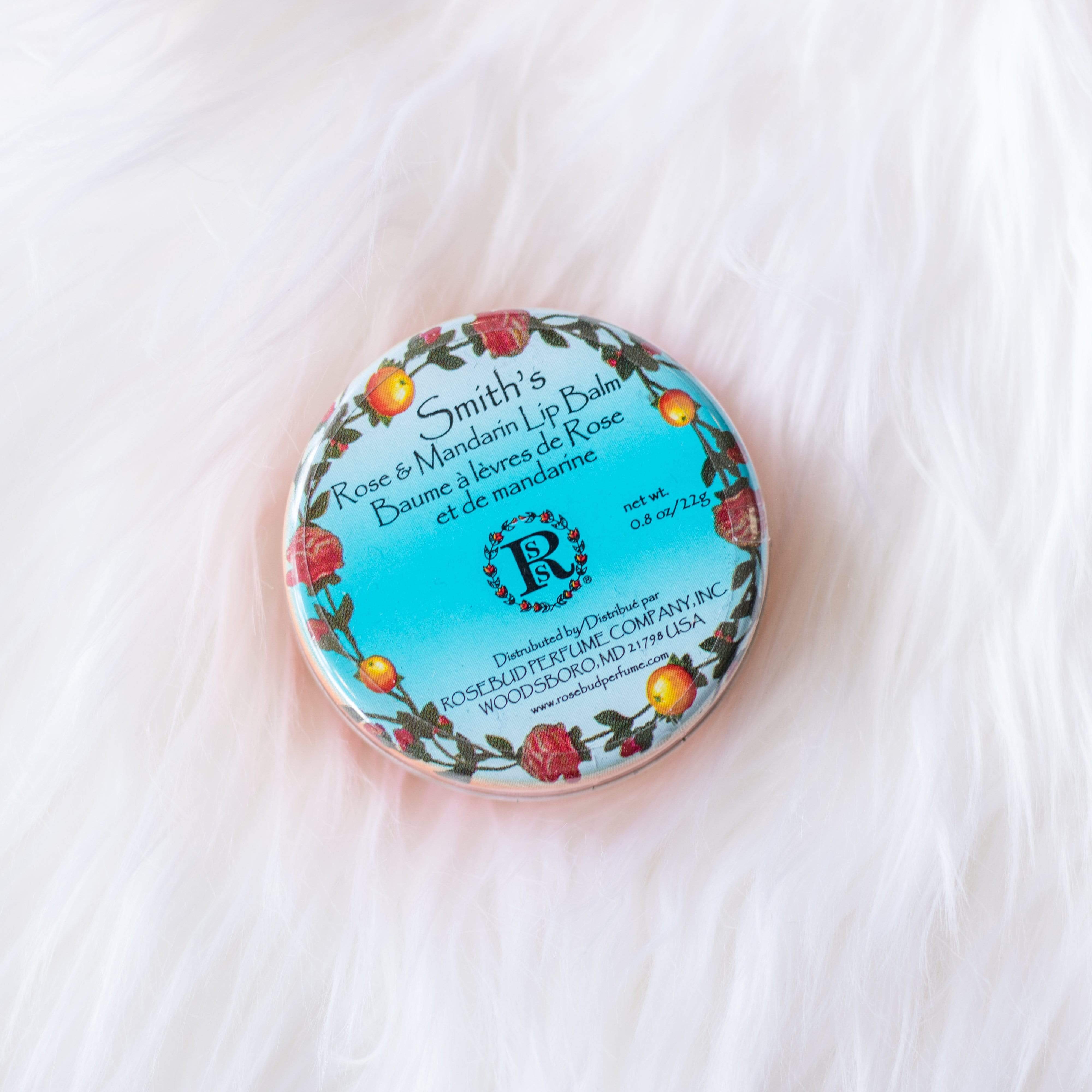 Rosebud Perfume Co. Rose & Mandarin Lip Balm