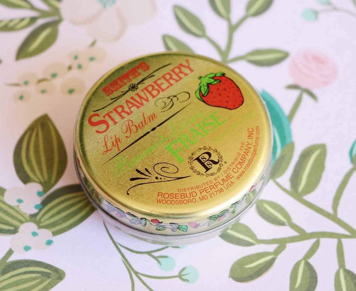Rosebud Perfume Co. Smith’s Strawberry Lip Balm