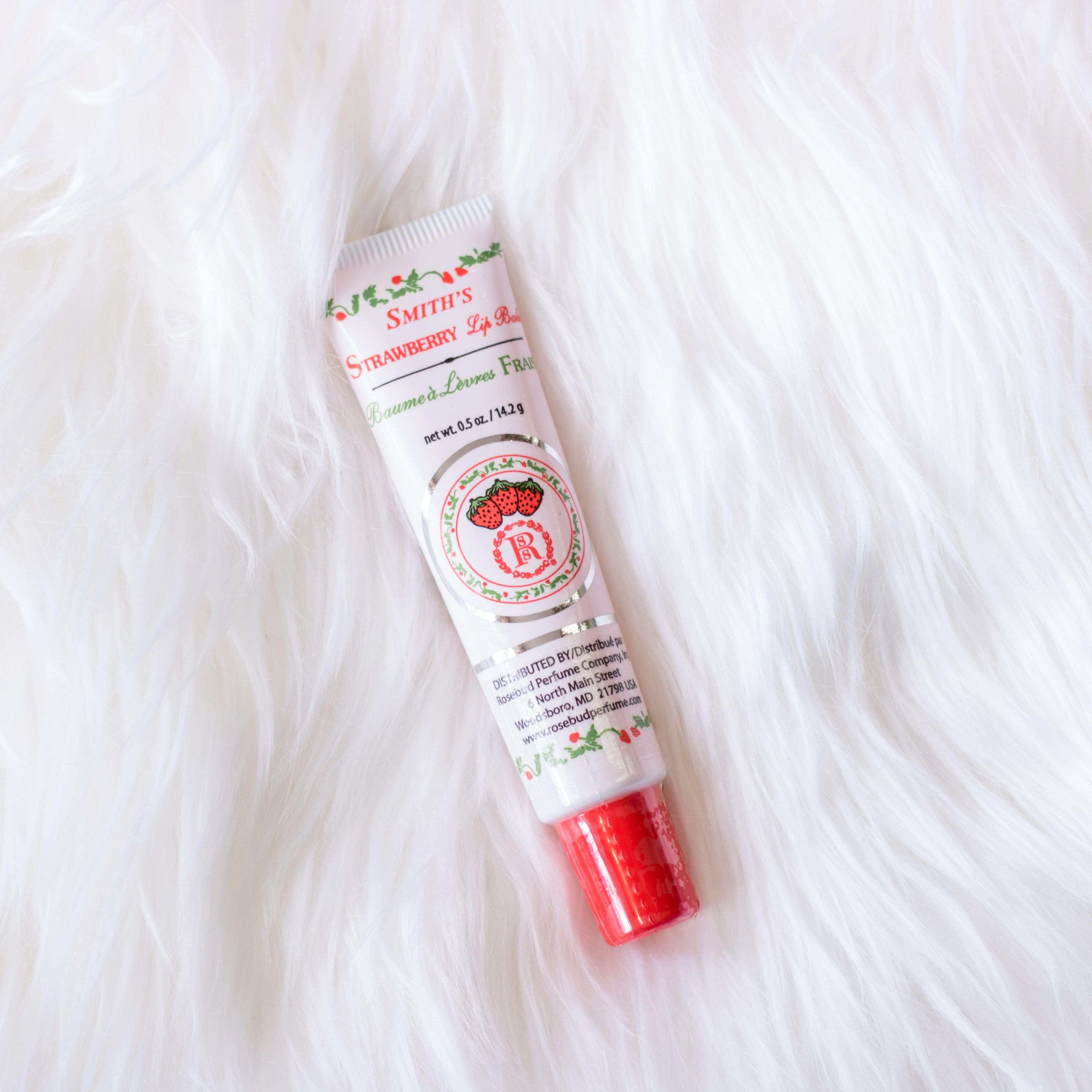 Rosebud Perfume Co. Smith’s Strawberry Lip Balm Tube