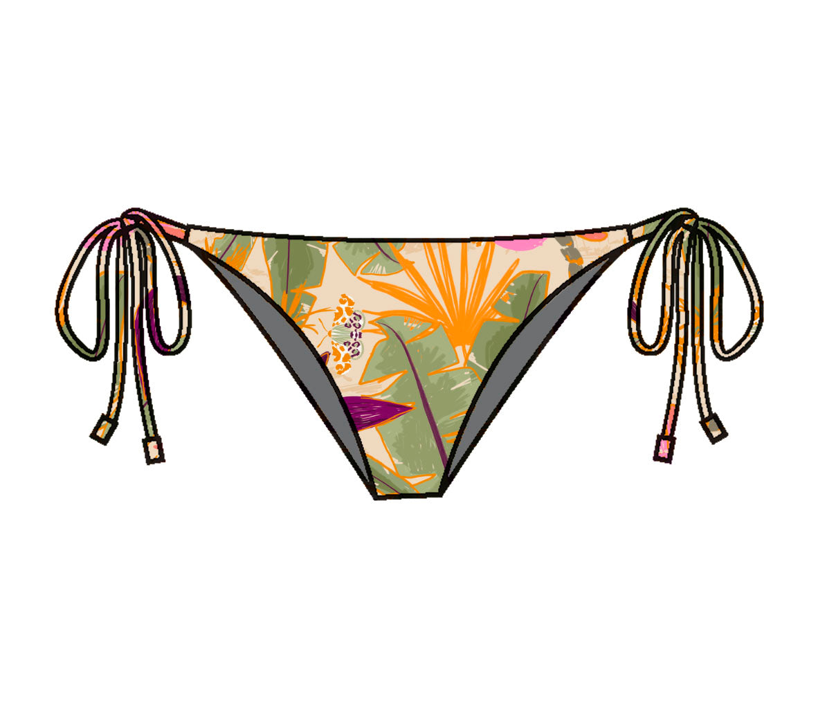 Rio De Sol Oasis Cheeky-Tie Bottom
