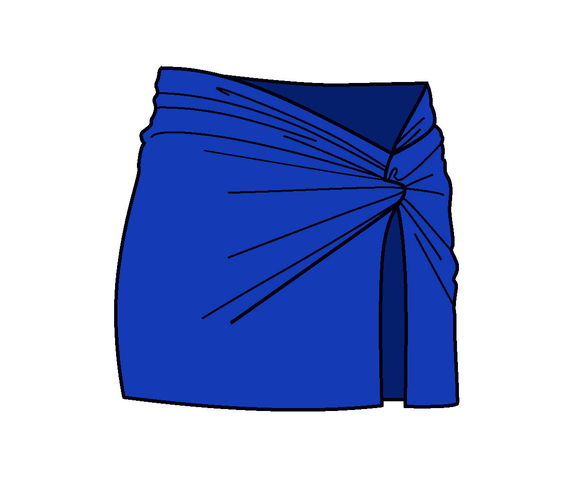 Rio De Sol Oceano Skirt-Knot