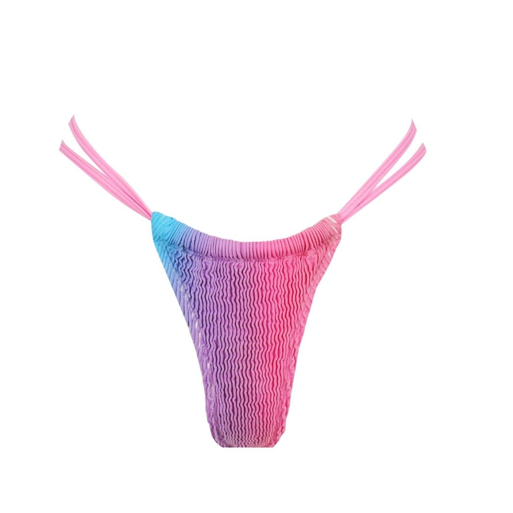 Cleonie Swim Rainbow Moreton Brief Bottom