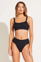 Vitamin A Black SuperRib Emmi High Waist