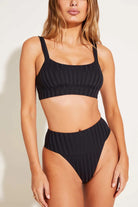 Vitamin A Black SuperRib Emmi High Waist