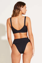 Vitamin A Black SuperRib Emmi High Waist