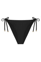Vitamin A Black SuperRib Elle Tie Side Bottom