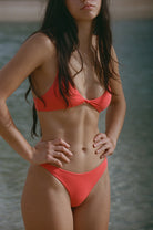 Toast Swim Sunstroke Knot Top