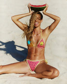 It's Now Cool Bahama The Crochet Tie Pant