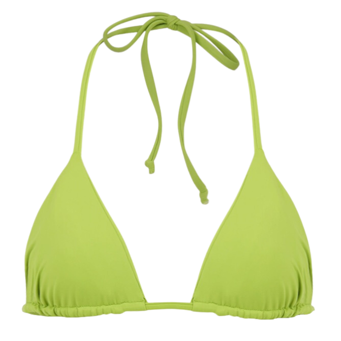Bromelia Lime Maragogi Bikini Top
