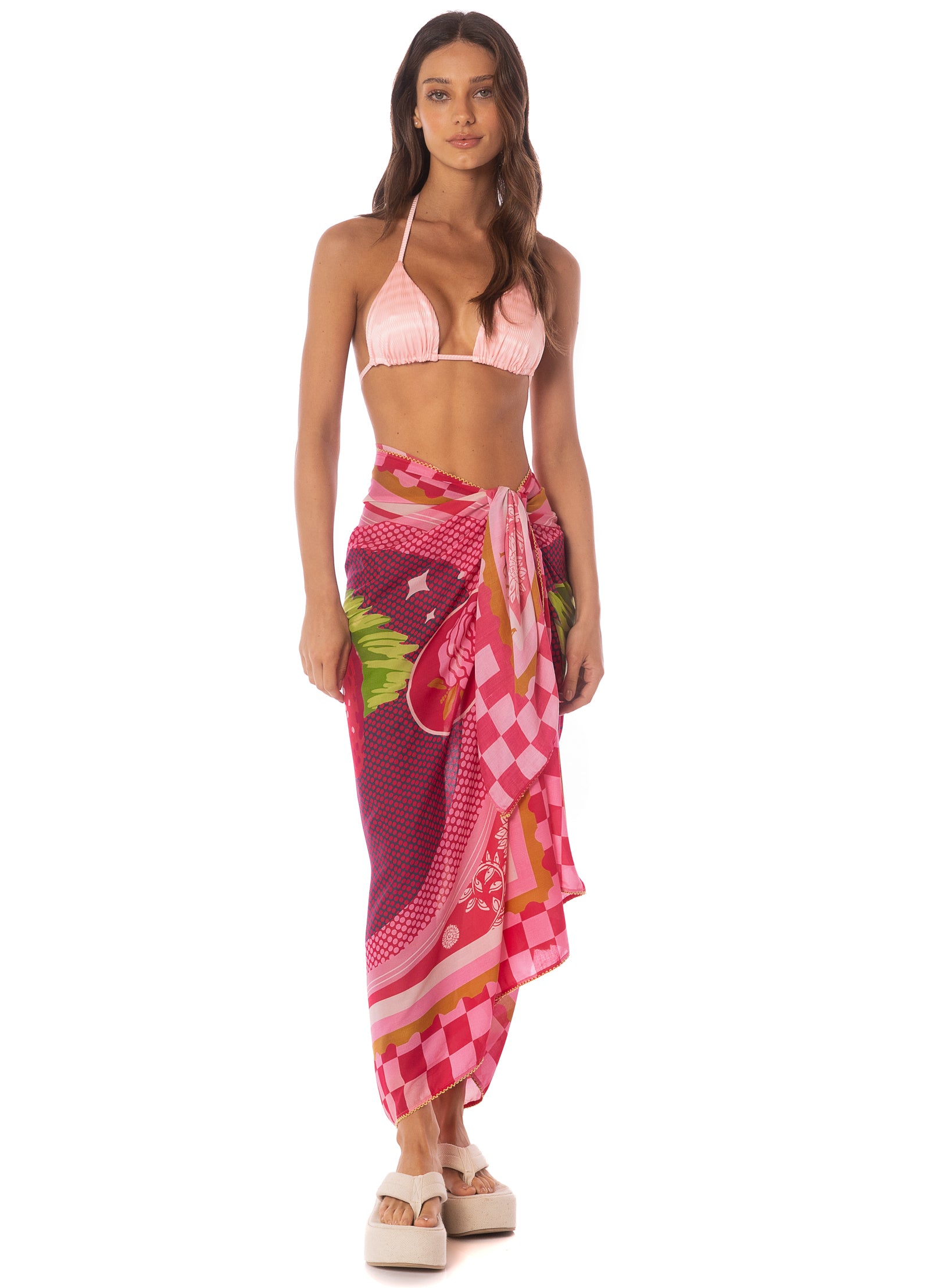 Maaji | PT2321CLS005 | DREAMBOUND SHIRT | LT/PASTEL RED | SM