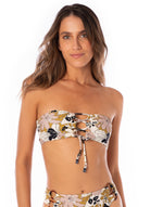 Maaji Green Vintage Garden Sasha 4 Ways Bandeau