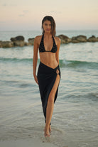 PQ Midnight Beaded Brynn Halter