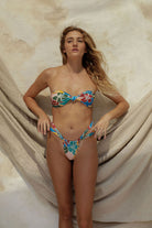Stone Fox Swim Fiesta Floral Bijou Bottom