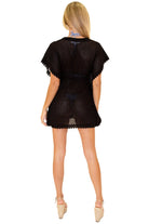 Seaspice Cotton Crochet Cover Up Dress