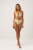 Rhythm Gold Sunray Hi Hip Banded Pant