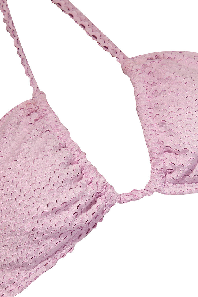 Vix Red Pink Scales Carol Top