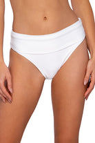 Sunsets White Lily Hannah High Waist Bottom