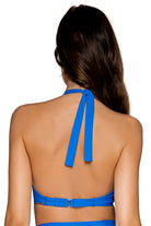 Sunsets Electric Blue Muse Halter Top