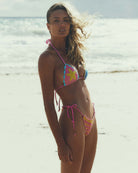 It's Now Cool Sea The Crochet Tie Pant