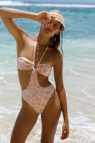 LSPACE Oopsie Daisy Marina One Piece Bitsy