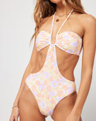 LSPACE Oopsie Daisy Marina One Piece Bitsy