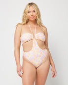 LSPACE Oopsie Daisy Marina One Piece Bitsy
