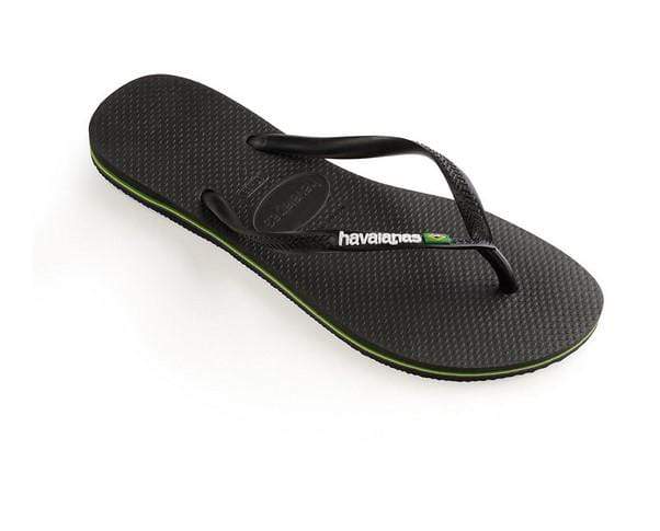 Havaianas Black Slim Brazil Sandal