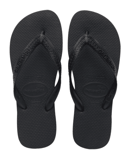 Bestswimwear -  Havaianas Black Top Sandal