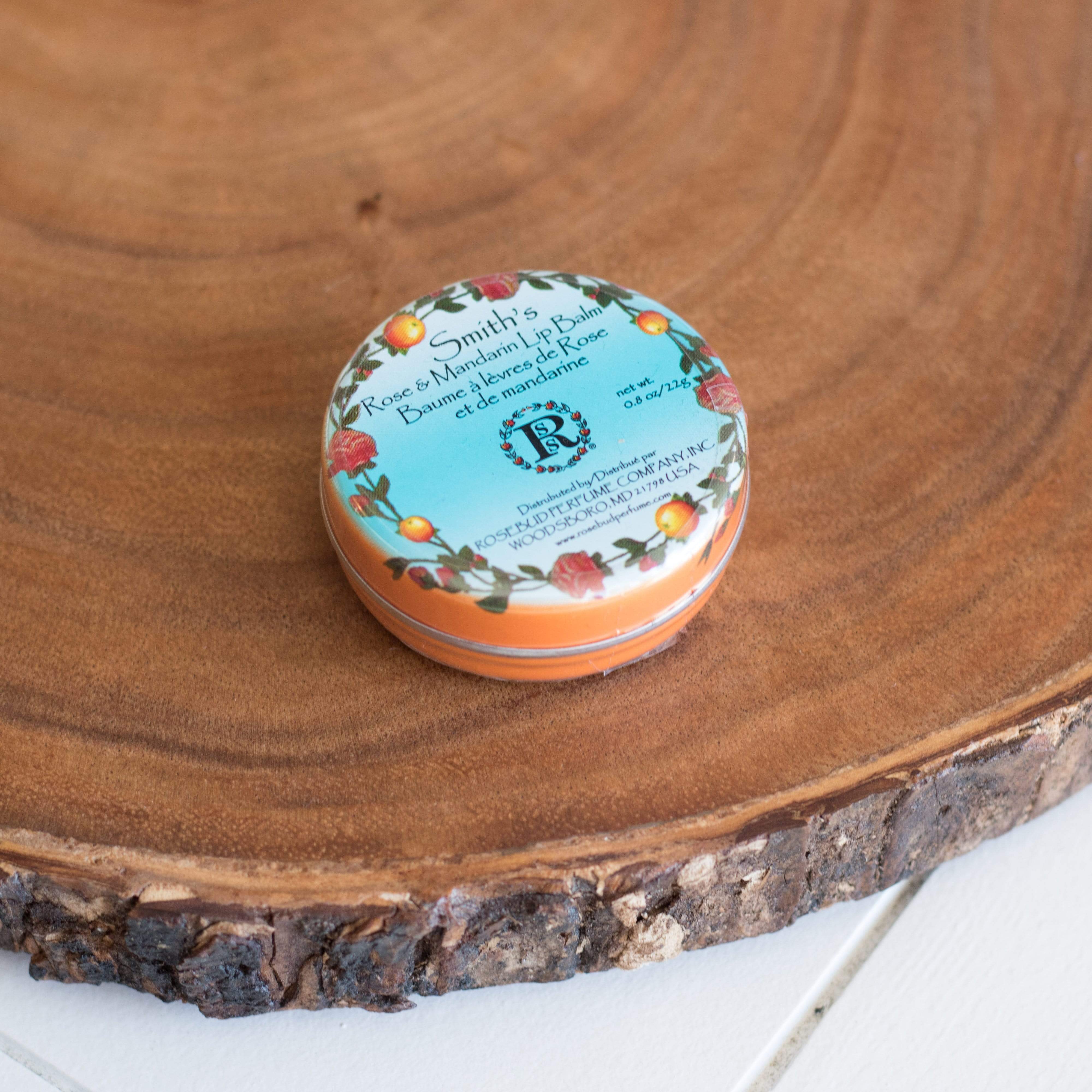 Rosebud Perfume Co. Rose & Mandarin Lip Balm