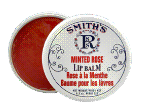 Rosebud Perfume Co. Smith's Minted Rose Lip Balm