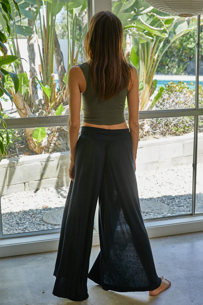 By Together Plunge V-neck Crop Tank