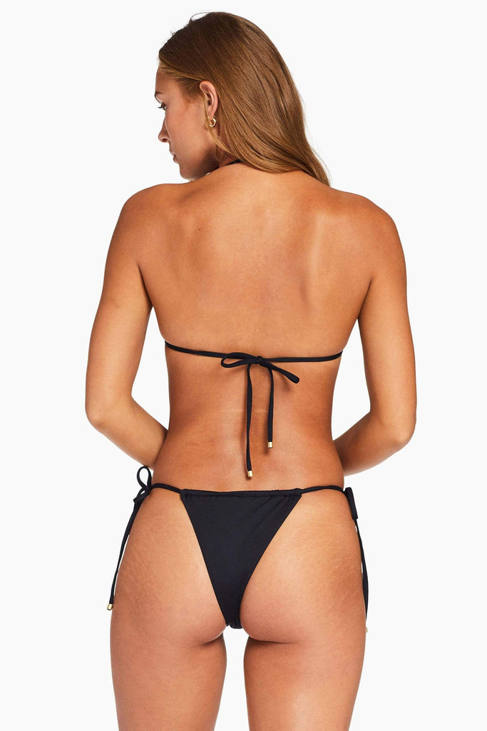 Bestswimwear -  Vitamin A Black EcoLux Milana Tie Side Top
